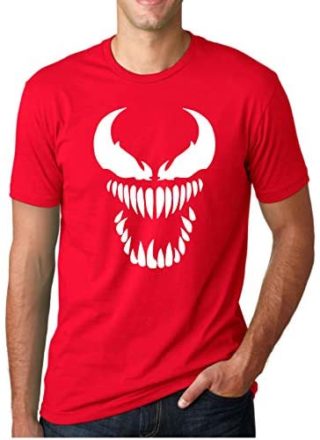 Casual T-Shirt For Men, Cotton, Red