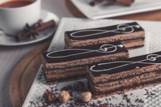 كيكة الشوكلاتة chocolate cake