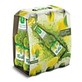 تروبيكانا فروتز شراب الفاكهة بنكهة كوكتيل الليمون والنعناع 300 مل × 6 علب