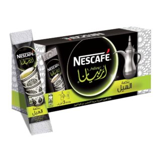 نسكافيه أربيانا خلطة القهوة العربية سريعة التحضير مع نكهة الهيل 17 جرام × 3 ظرف