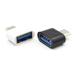 1/5 قطعة جديد العالمي Type-C إلى USB 2.0 OTG محول موصل للهاتف المحمول USB2.0 نوع C كابل OTG محول