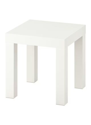 سي او أرماء طاولة جانبية, أبيض ‎35×35 سم‏