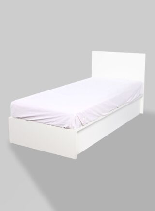سويتش ظهر سرير للمنزل العصري مناسب لسرير مقاس مفرد بحجم 934 × 2060 × 950 سم، لون أبيض لامع أبيض لماعي 934*2060*950مم
