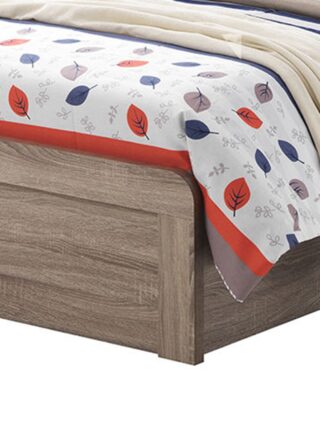 إيب آند فلو إطار سرير بتصميم فاخر للمنزل من تشكيلة دلتا مناسب لسرير مقاس كينج بحجم 1942 × 2099 × 1120 سم، لون سونوما أوك متوسط لون سونوما أوك متوسط 1942 x 2099 x 1120مم 2