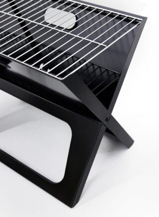 إيست من نون شواية فحم بتصميم قابل للطي أسود/ تصميم متقاطع 2