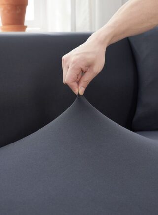 شاربدو L-Shaped Sofa Cover Grey 235x300cm