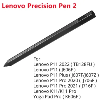 قلم لينوفو أصلي لجهاز لينوفو P11 / Tab P11 Pro / Xiaoxin Pad P11 Plus J607 قلم لمس نشط قلم دقيق 2