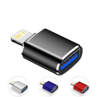 USB 3.0 OTG محول آيفون 14 13 12 11 برو XS ماكس XR X 8 Plus 7 6s باد البرق ذكر إلى USB 3.0 محول ل IOS 13 أعلاه