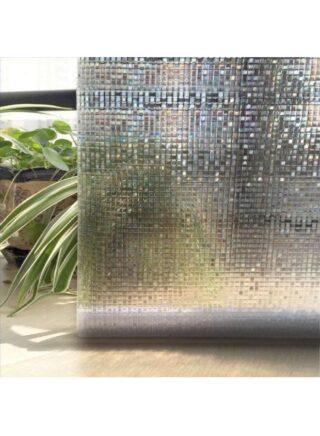 شو وو غشاء نافذة للزينة بغراء ثابت شفاف 35×200سم